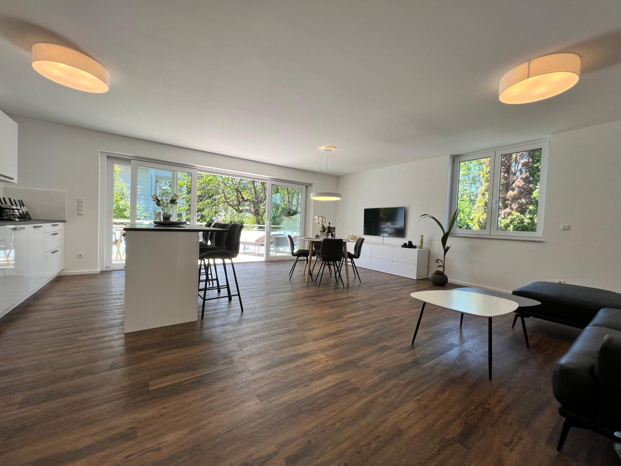 Neues Seeapartment ユーバーリンゲン エクステリア 写真